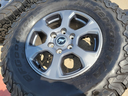17" Ford Bronco Big Bend wheels rims tires Ranger BFG KO2 A/T