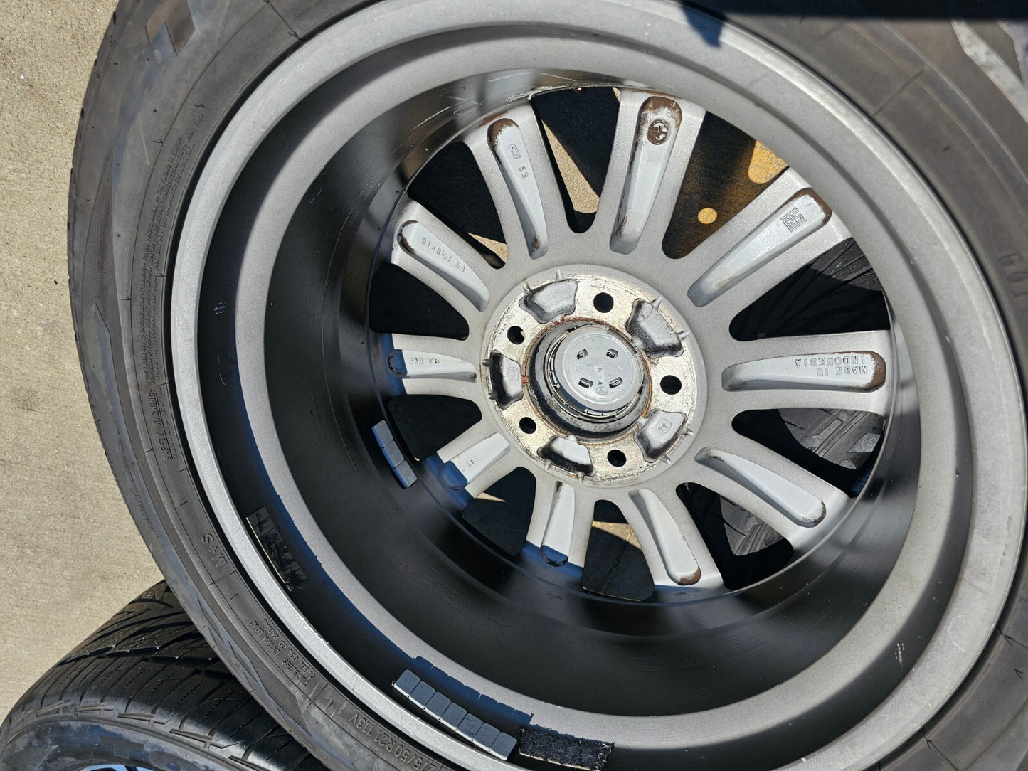 21" Lexus LX570 Toyota Land Cruiser OEM 74341 wheels rims tires 5x150