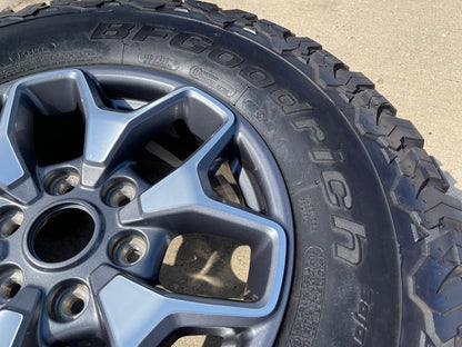 (1) 17" Ford Bronco OEM wheel rim SASQUATCH 95229 10387 Ranger BFG KO2 A/T NEW