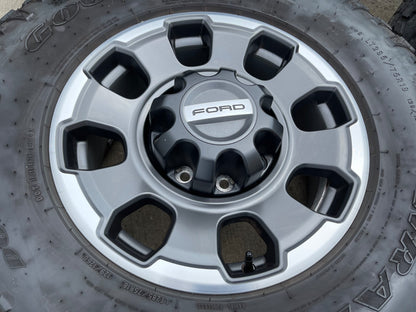 18" Ford F-250 F-350 OEM TREMOR rims wheels 10482 tires DURATRAC R/T 35"