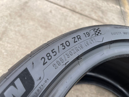 (1) 285/30/19 Michelin Pilot Sport All Season A/S 4 ZP tire 285/30R19 94Y NEW