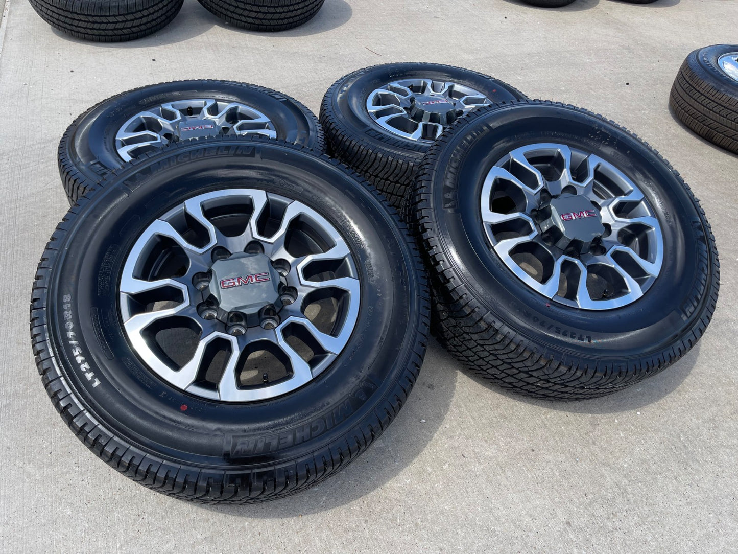 NEW 18" GMC Sierra AT4X Chevy Silverado 2500 3500 OEM wheels rims SET RIM# 5949