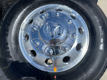 17" Dodge Ram 3500 Dually Laramie 8x200 wheels rims 2701 2702 OEM SET 2026 NEW