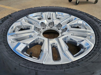 20" GMC Sierra Denali 2500 3500 OEM 5957 spare wheel rim tire FALKEN A/T3 NEW