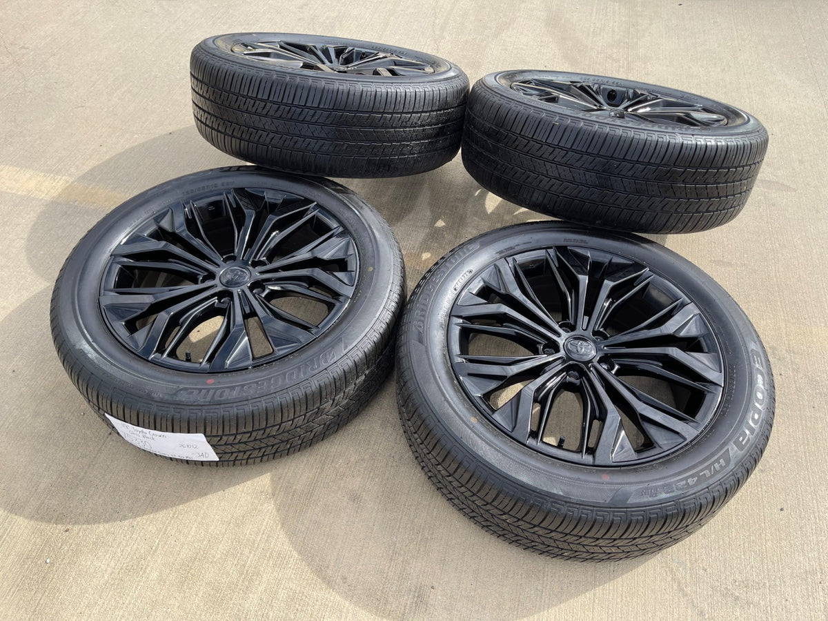 19" Toyota Crown OEM wheels rims Signia Camry Avalon Lexus BRIDGESTONE SET