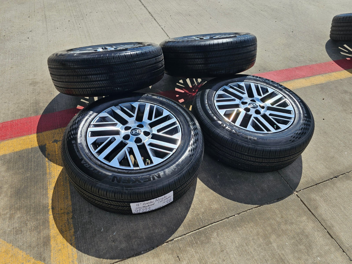 18" Hyundai Palisade Calligraphy OEM 94344 wheels rims tires 2025 2026 2027 SET