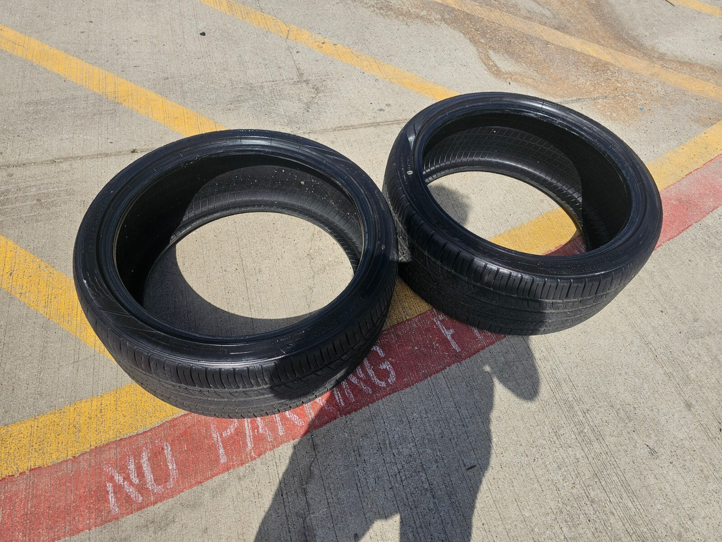 (1) 255/35/20 Falken Pro G6 Sport A/S tire 255/35r20