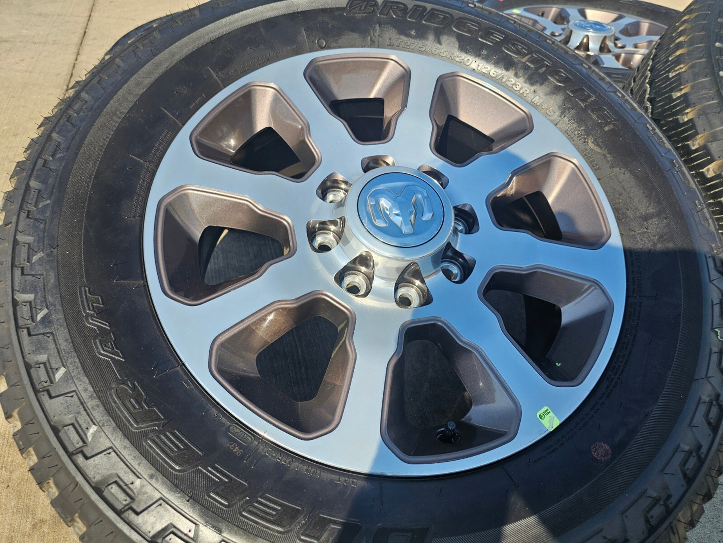 20" Dodge Ram 2500 3500 OEM wheels rims 2698 2699 tires 2023 2024 2025 2026 NEW