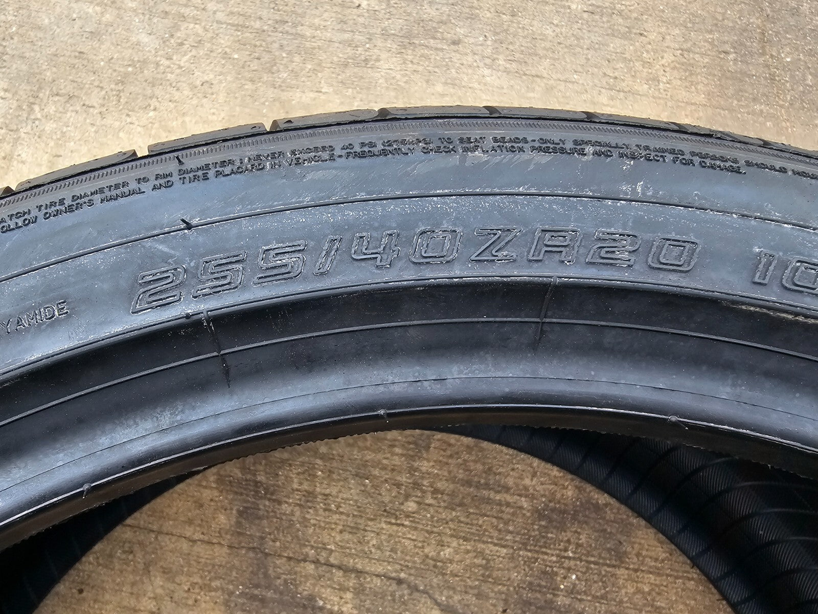 Shop OEM (1) 255/40/20 Falken Azenis FK460 A/S tire 255/40r20 NEW