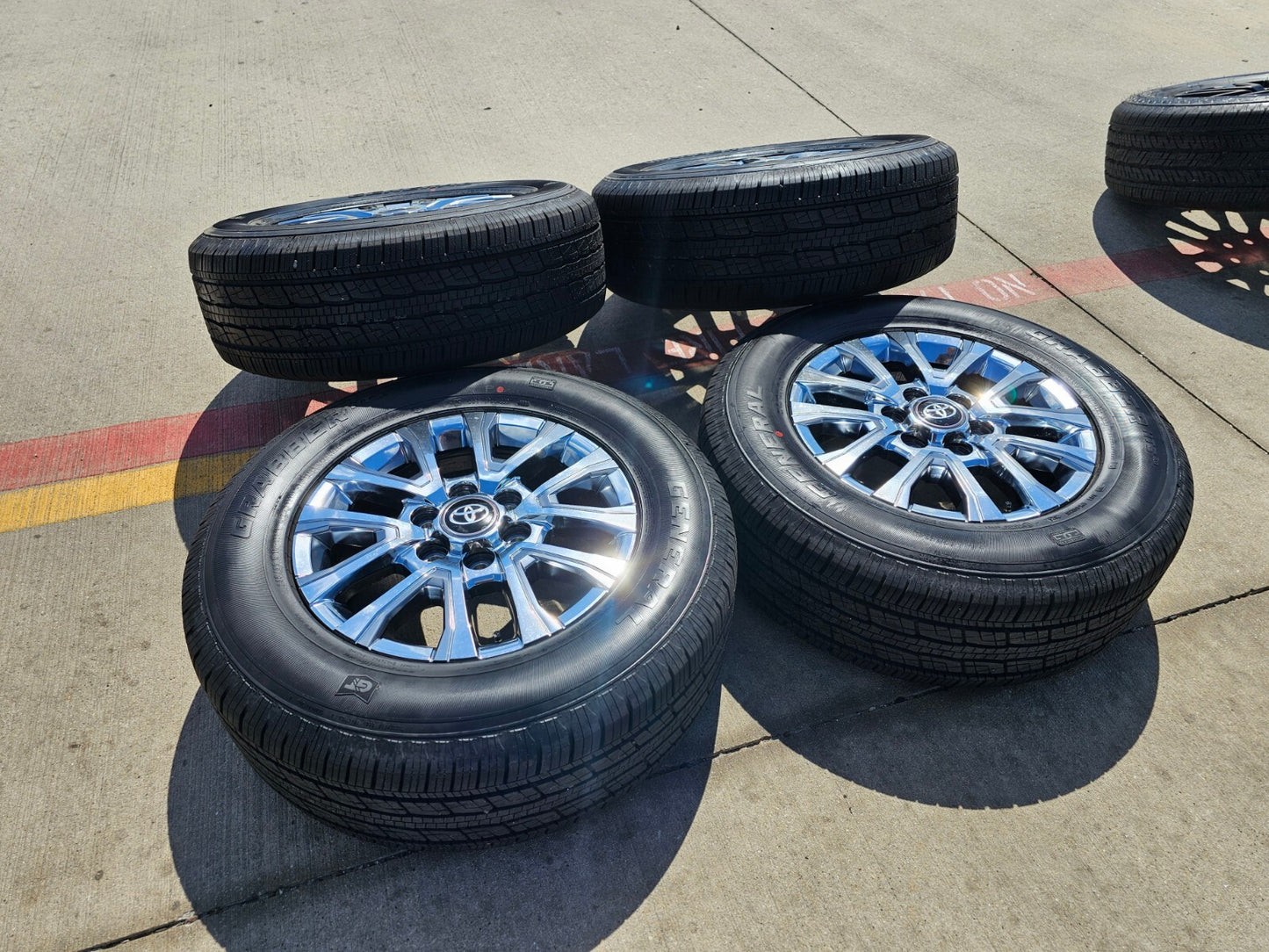 18" Toyota Tacoma LIMITED OEM chrome wheels rims 4260 4Runner 2024 2025 2026 NEW