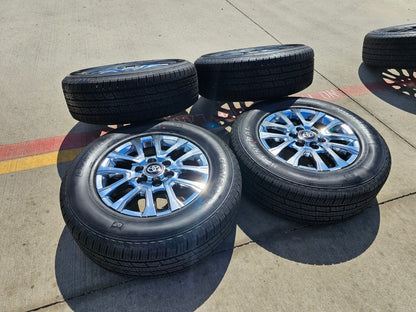 18" Toyota Tacoma LIMITED OEM chrome wheels rims 4260 4Runner 2024 2025 2026 NEW