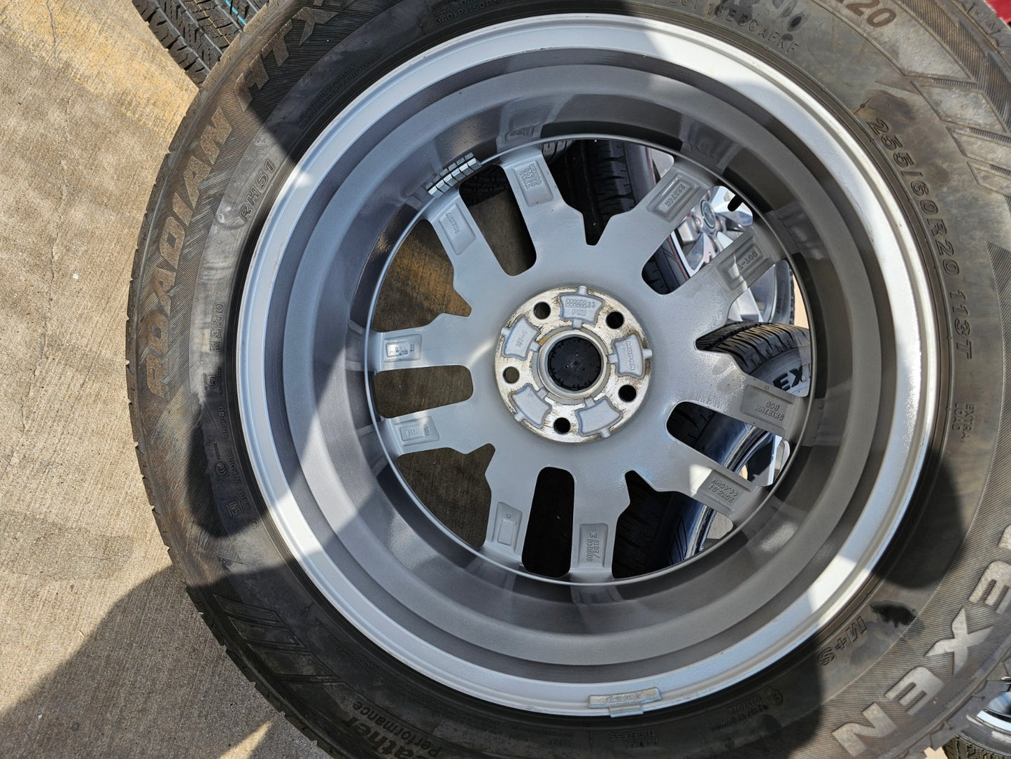 20" Jeep Wrangler Rubicon 4XE OEM 9333 wheels rims Gladiator 2024 2025 2026 NEW