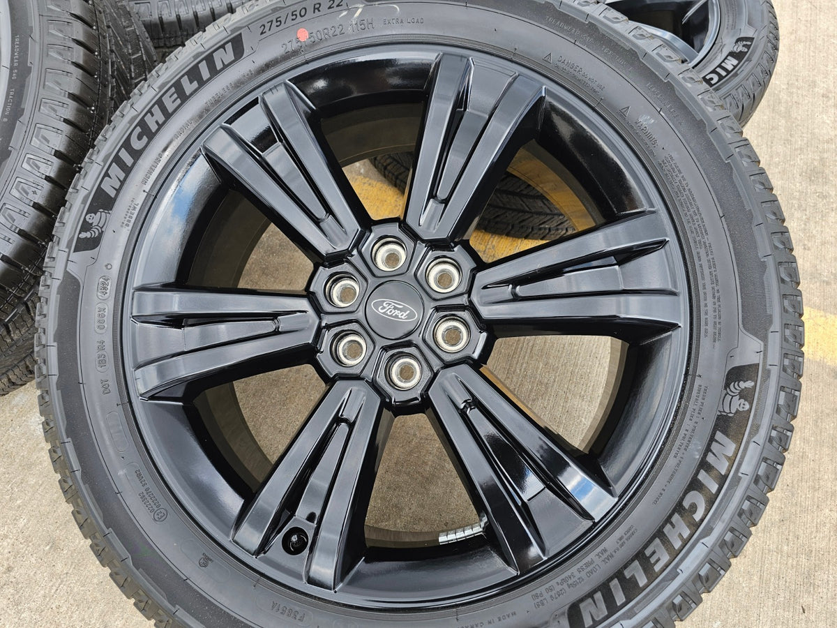 22" Ford F-150 LIMITED Plus OEM rims wheels 10622 Expedition 2024 2025 2026 NEW