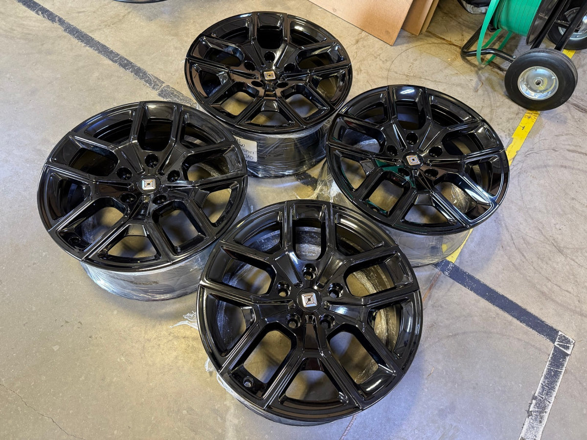 20" Rivian R1T R1S OEM wheels rims black 2022 2023 2024 2025 2026 2027 SET NEW