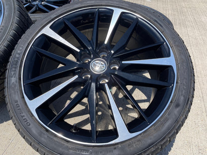 19" Toyota Camry OEM TRD black wheels rims 75222 Avalon Lexus