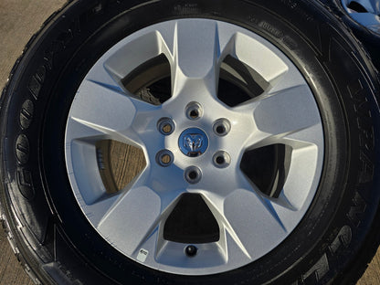 18" Ram 1500 OEM stock 2669 wheels rims 2021 2022 2023 2024 2025 2026 GOODYEAR