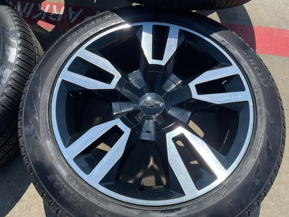 22" Chevy Silverado Tahoe Suburban RST OEM 5620 wheels rims PIRELLI SET