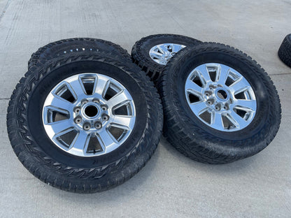 20" Ford F-250 Limited Lariat OEM 10102 rims wheels tires 37"