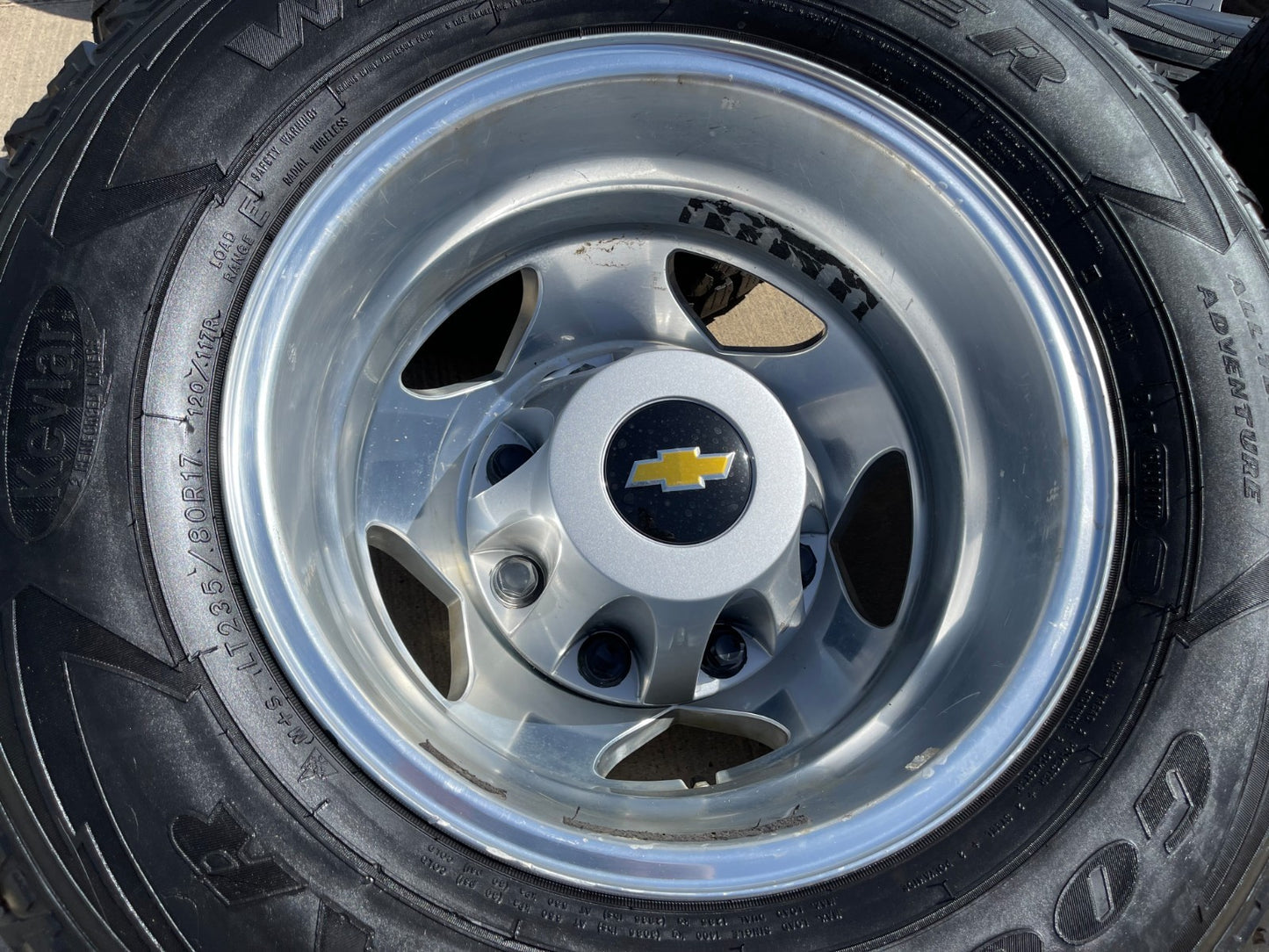 17" Chevy Silverado GMC Sierra 3500 Dually rims wheels SET OEM 5519 5520 8094