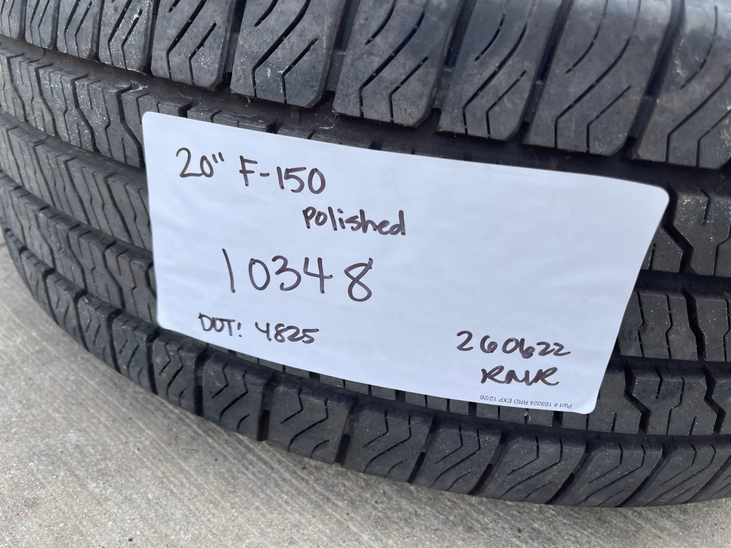 20" Ford F-150 PLATINUM OEM rims wheels 10348 SET Expedition tires GOODYEAR NEW