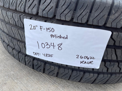 20" Ford F-150 PLATINUM OEM rims wheels 10348 SET Expedition tires GOODYEAR NEW