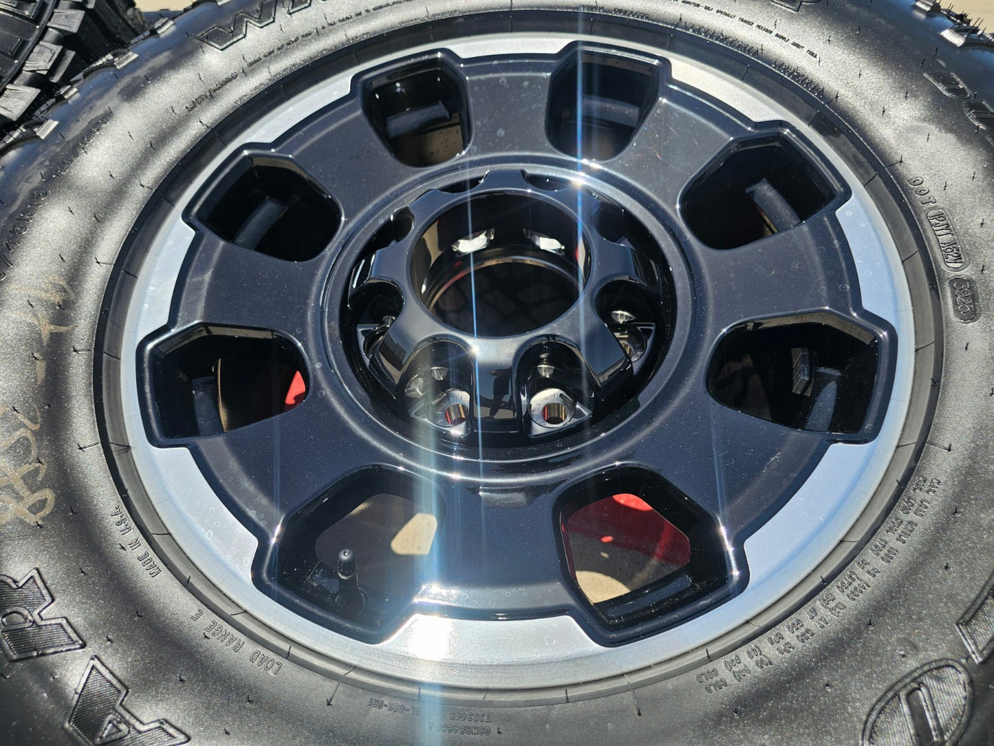 18" Ford F-250 F-350 OEM TREMOR rims wheels 10482 tires SET DURATRAC R/T 35" NEW