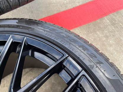 21" MSW Type 50 O.Z. Porsche Cayenne Turbo Sport wheels rims SET tires PIRELLI