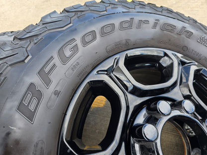 18" Ford F-250 F-350 Lariat FX-4 OEM black 10479 wheels rims 2025 2026 BFG 34"