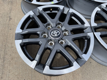 18" Toyota Tacoma TRD OEM wheels rims 10641 4Runner 2024 2025 2026 2027 NEW