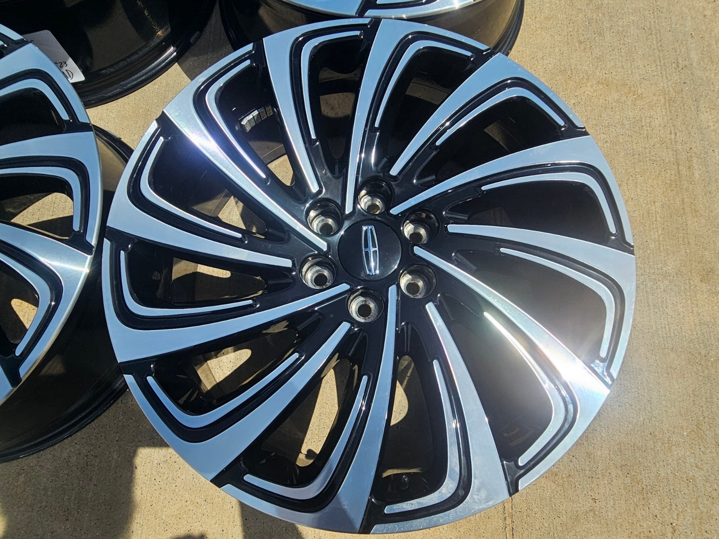 22" Lincoln Navigator OEM 10666 rims wheels BLACK LABEL SET 2025 2026 2027 NEW
