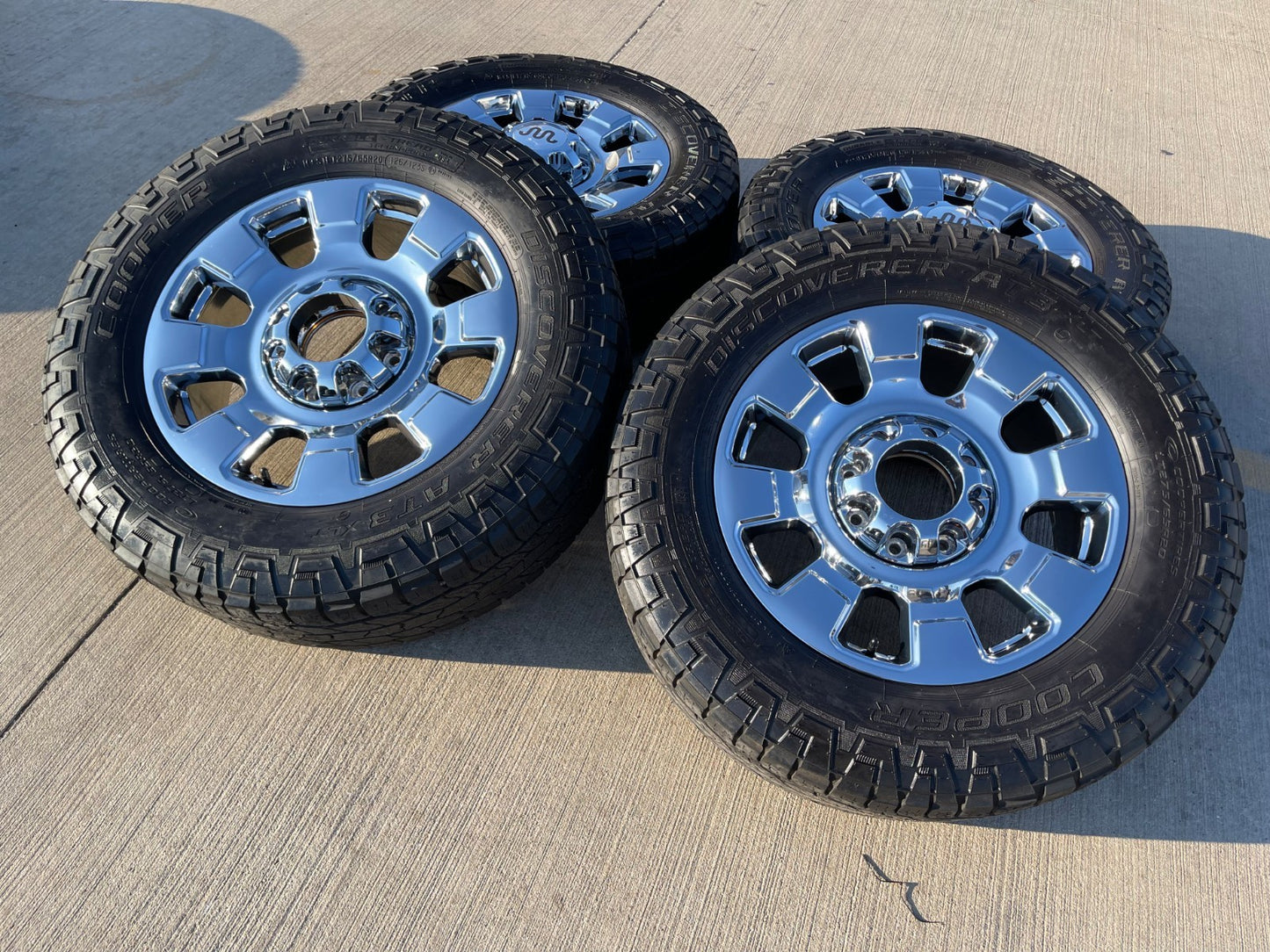 20" Ford F-250 F-350 OEM KING RANCH 10295 25085 10552 chrome wheels rims tires