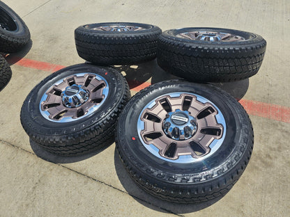 20" Ford F-250 F-350 OEM 10487 LIMITED KING RANCH tan wheels rims 2025 2026 NEW