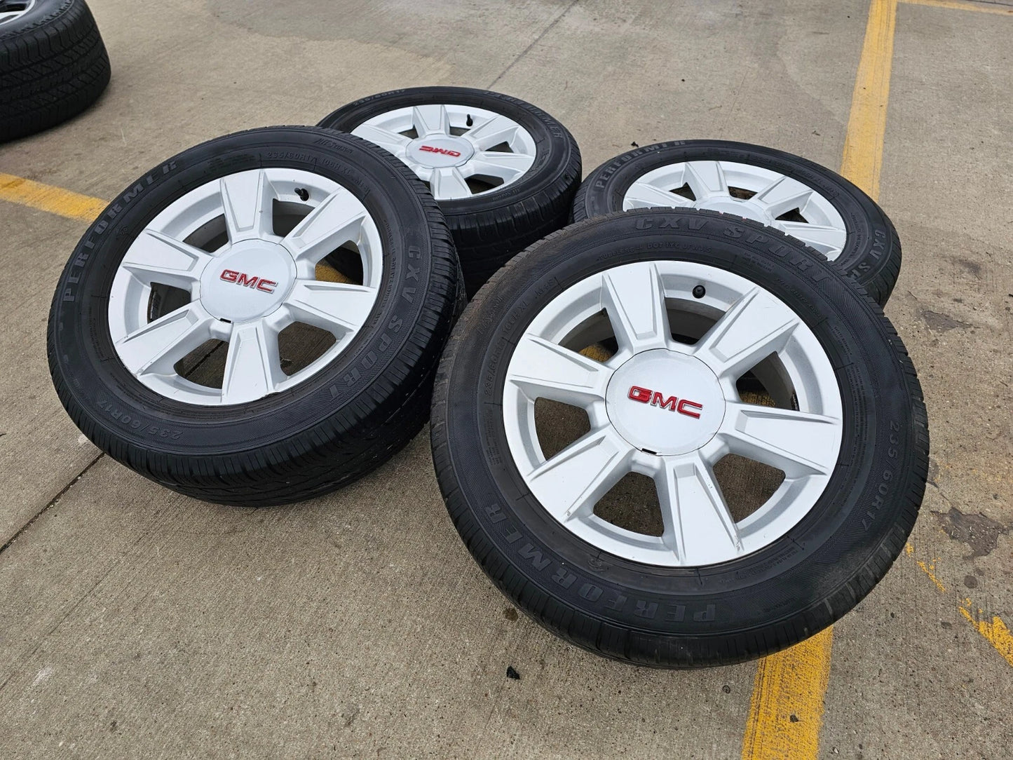 17" GMC Terrain Chevy Equinox OEM wheels rims 5449 tires 5x120