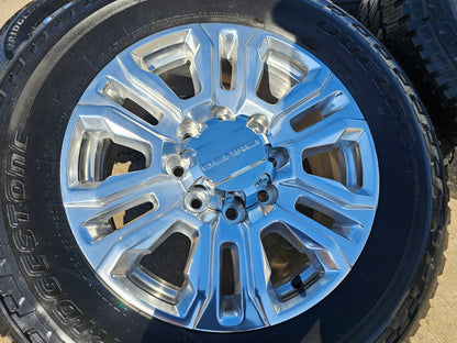 20" GMC Sierra Denali 2500 3500 OEM 5957 wheels rims tires 2023 2024 2025 2026
