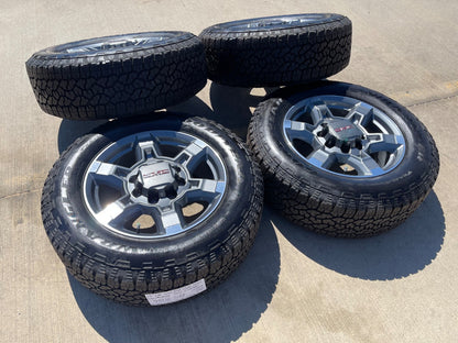 20" GMC Sierra AT4X 2500 3500 OEM wheels rims 94038 5188 Chevy Silverado SET NEW