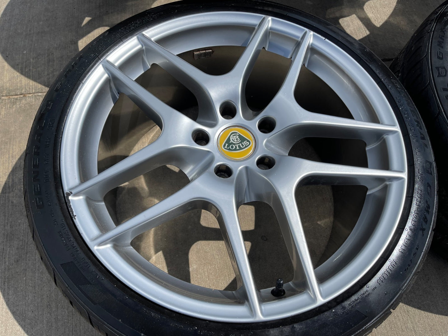 18" + 19" Lotus Evora OEM wheels rims SET tires GENERAL