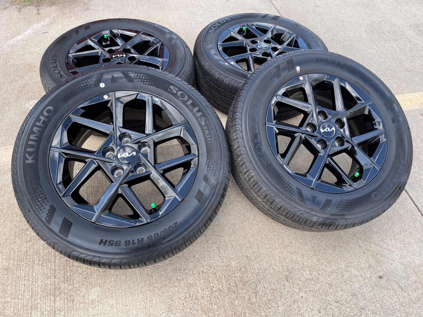 16" Kia K4 K5 OEM wheels rims tires Stinger Forte Optima 2024 2025 2026 2027 NEW