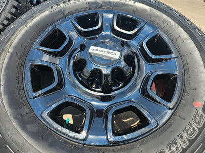20" Ford F-250 F-350 OEM Lariat Platinum wheels rims 10486 tires 2025 2026 NEW