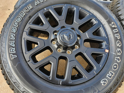 20" Dodge Ram 2500 3500 LARAMIE OEM 51649 wheels rims tires 2024 2025 2026 NEW