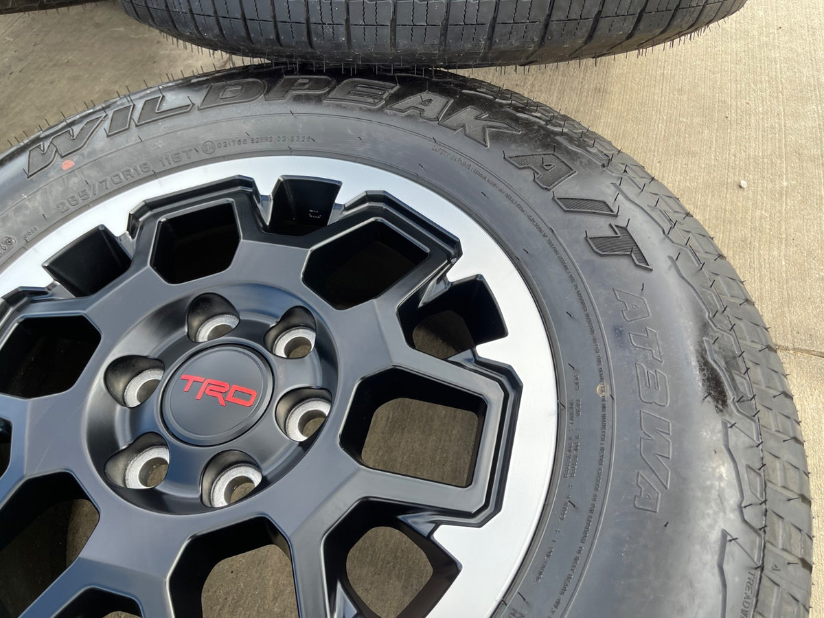 18" Toyota Tacoma 4Runner TRD OEM 94199 wheels rims 2024 2025 2026 2027 SET NEW