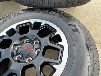 18" Toyota Tacoma 4Runner TRD OEM 94199 wheels rims 2024 2025 2026 2027 SET NEW