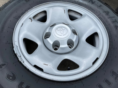16" Toyota Tacoma OEM steel wheels rims 75192 tires FIRESTONE
