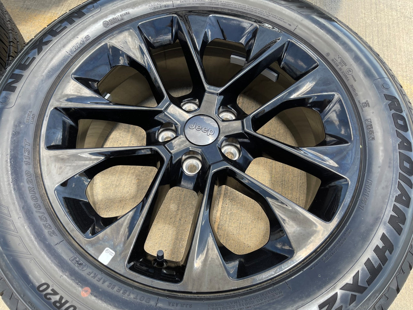 20" Jeep Wrangler HIGH ALTITUDE 9262 96902 OEM wheels rims Gladiator NEW