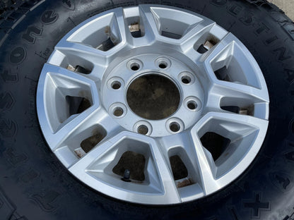17" Chevy Silverado GMC Sierra 2500 OEM 5948 wheels rims FIRESTONE X/T 33"