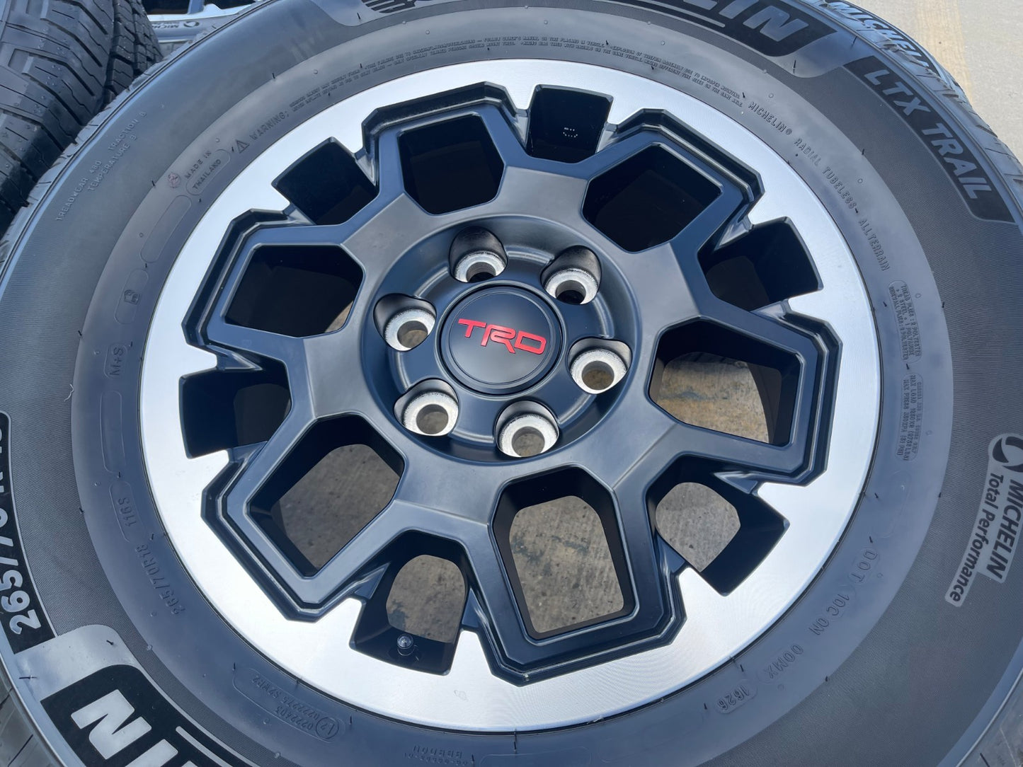 18" Toyota Tacoma 4Runner TRD OEM 94199 wheels rims 2025 2026 2027 MICHELIN NEW