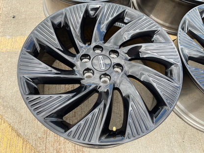 22" Lincoln Navigator OEM 10665 rims wheels BLACK LABEL 2025 2026 2027 NEW