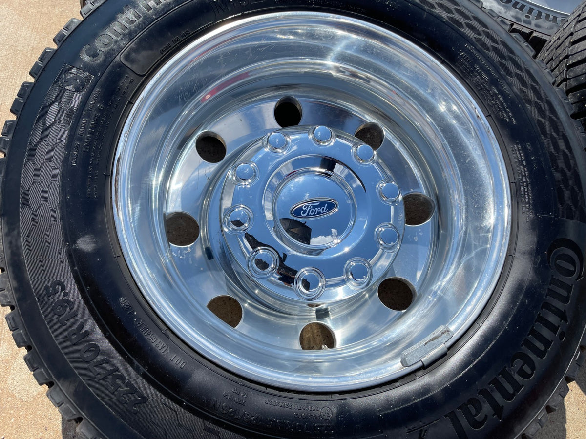 19.5" Ford F-450 Dually F-550 rims wheels RAM 4500 OEM 10x225 2026 2027 SET NEW