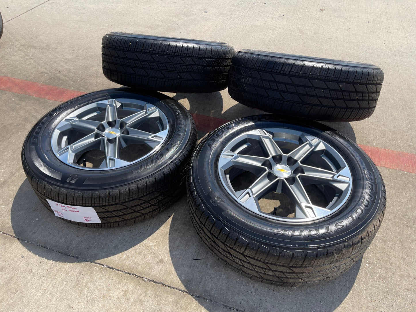 NEW 18" Chevy Blazer Traverse GMC Acadia OEM SET wheels rims # 14083 2018-2027