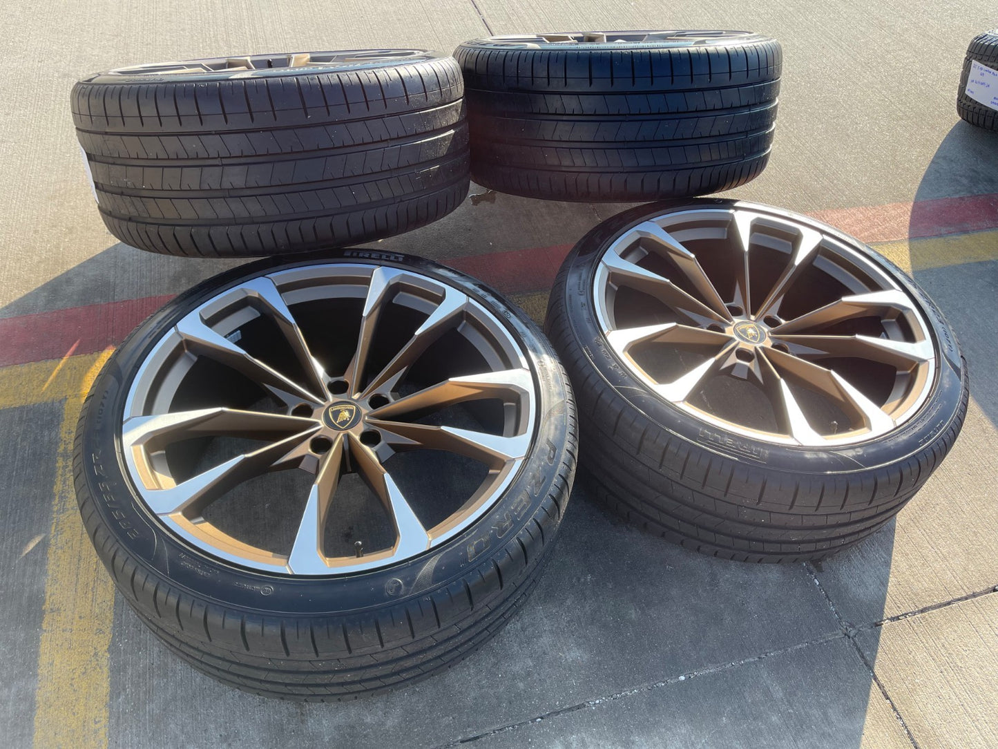 23" Lamborghini Urus Taigete OEM wheels rims 2022 2023 2024 2025 2026 BRONZE NEW