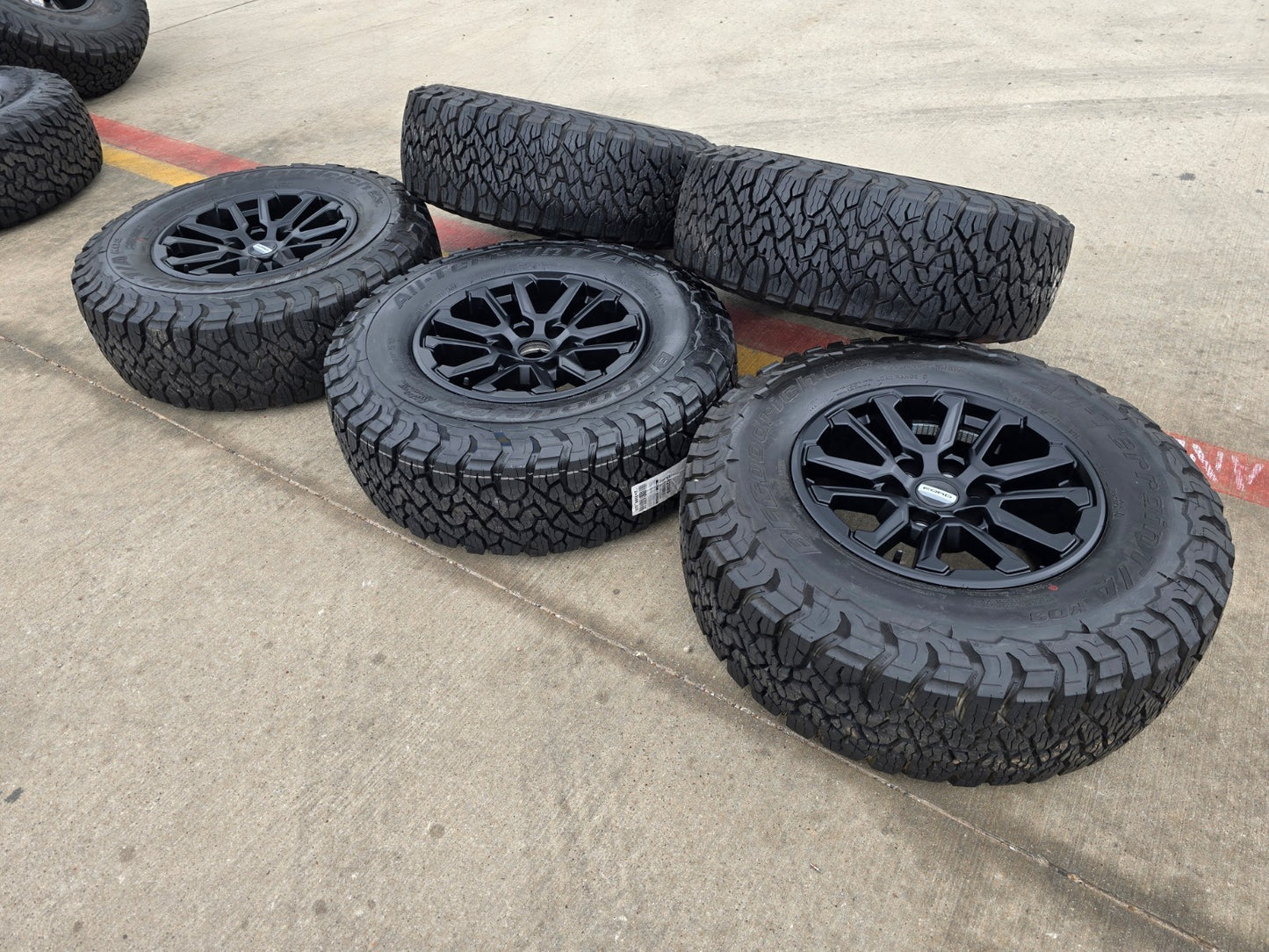17" Ford F-150 Raptor OEM 10611 rims wheels Bronco 2025 2026 2027 BFG 33" NEW